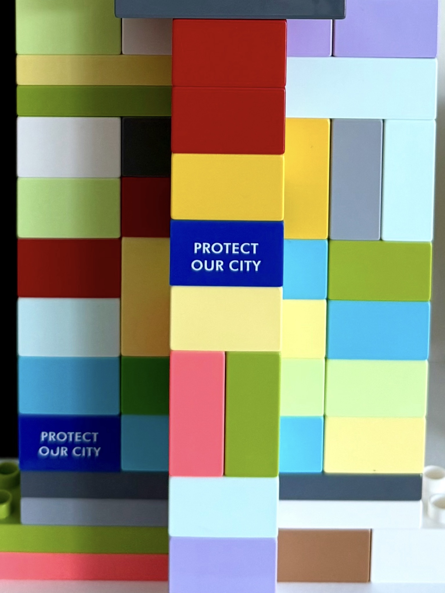 Protect Our City close up